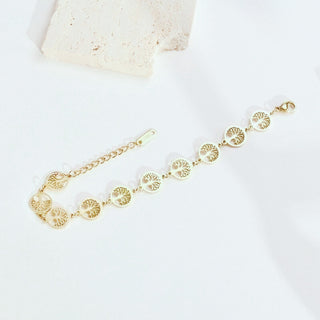Eden’s Tree of Life Bracelet – 18K Gold Plated