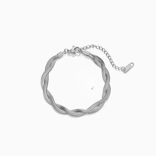 Ruth's Grace Stainless Steel Chain Bracelet
