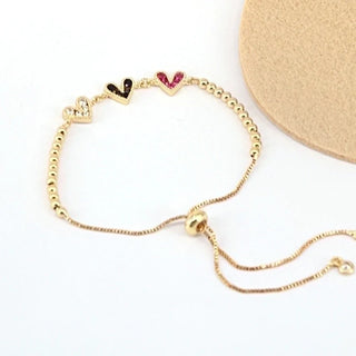Heart of Gold Bracelet Trio