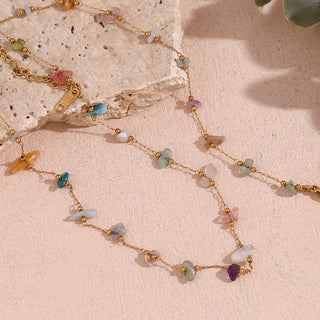 Aurora Gemstone Chain Bracelet